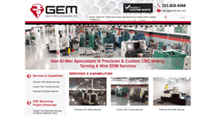Desktop Screenshot of gen-el-mec.com